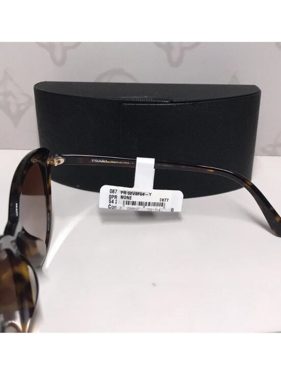 New Authentic Prada SPR 02V-F 2AU-6S1 Women’s Sunglasses – Tortoise main image 7